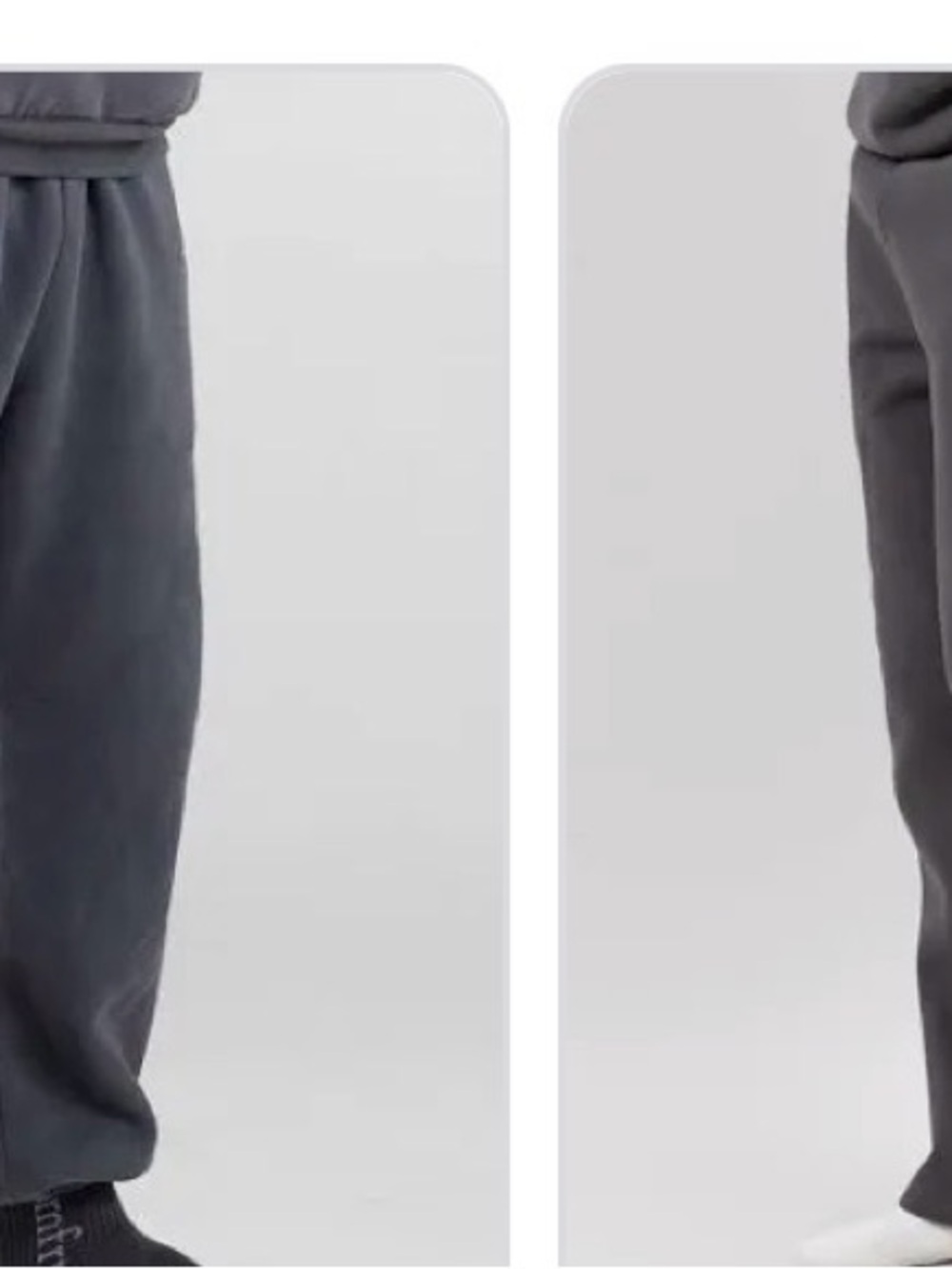 Men's Relaxed Sweatpants — Charcoal Gray